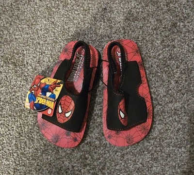 Sandalias Spiderman Niños Talla 8 Nuevas Spider Man Foto 1 de 3