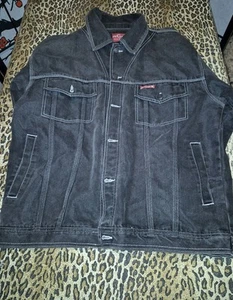 Vintage Mega Maxx Jeans Jacket Mens - Picture 1 of 7