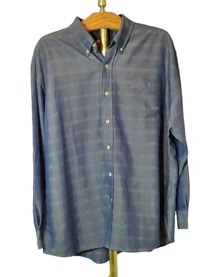 Camisa de vestir Bob Timberlake para hombre multicolor a cuadros manga larga abotonada talla XL Foto 1 de 4