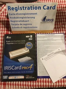 IRIS Card Pro4 Software ~ 1995 - 2007 New Never Used - Picture 1 of 7