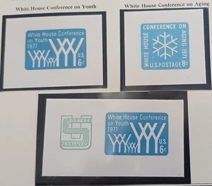 SCOTT U555,U562,U564 MINT ENV SQU.WH CONFERENCE ,WH CONFERENCE REVALUED,WH CONFE - Picture 1 of 1