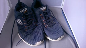 Skechers Mens Navy Blue Equalizer 3.0 Lace Up Casual Sport Shoes Sneakers 10.5 - Picture 1 of 6