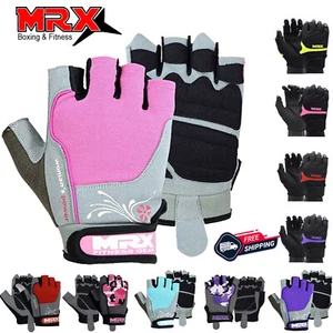 MRX Women Weight Lifting Gloves Bodybuilding Gym Training Workout Cycling Glove - Picture 1 of 62