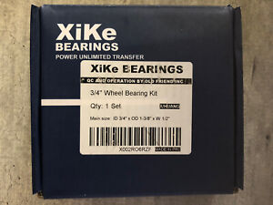 XiKe 4 pièces roulements à billes à brides ID 3/4" x OD 1-3/8" tondeuse à gazon applicable wh...