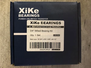 XiKe 4 Stück Flanschkugellager ID 3/4" x OD 1-3/8" anwendbar Rasenmäher weiß... - Bild 1 von 8