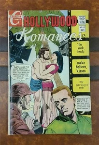 HOLLYWOOD ROMANCE COMIC No.47 * SILVER AGE OCT 1967 12c KISSING UNDER PALM TREE - Picture 1 of 1