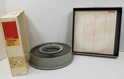 Eastman Kodak Carousel Slide Holds 80 Slides Cat. 148 6232 B580 - Image 1 of 4