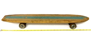 ALL ORIGINAL!!NASH SIDEWALK SURFBOARD,26-27"LONG,STEEL WHEELS&TRUCKS,UNMOLESTED! - Picture 1 of 10