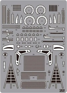 Platz/NuNu Detail Up Parts 1/24 Racing Series BMW M6 GT3 2016 GT Series Ita - Picture 1 of 2