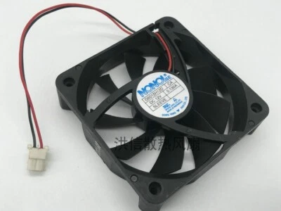 1PC  60mm silent cooling fan 2pin G6015H12D CA DC12V 0.130A 60*15MM 6CM  - Image 1 of 4