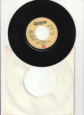 7" Queen – I Want To Break Free / Machines (Or 'Back To Humans') / Germany 1984 - Bild 1 von 2