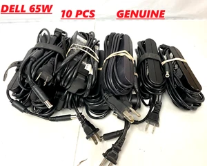 10 PCS GENUINE DELL FA65NS0-00 65W 19.5V 3.34A CHARGER AC CABLE 7.4MM - Picture 1 of 6