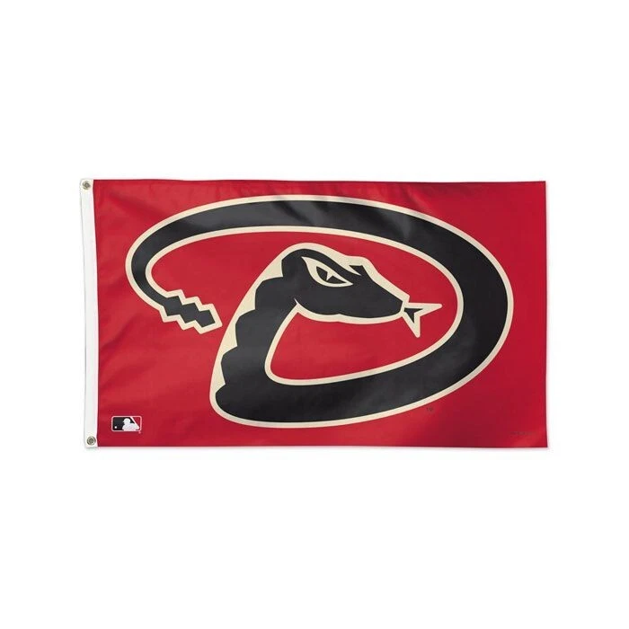 Arizona Diamondbacks MLB Throwback Red Deluxe 3' x 5' Flag Wincraft - Image 1 of 1