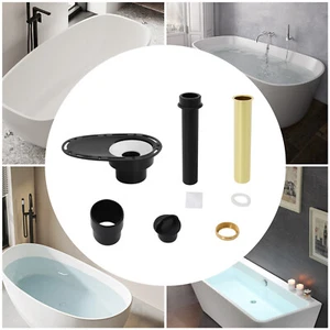 Freestanding Bathtub Drain Installation Kits with ABS & Brass Pipe, Rough-in Kit - Picture 1 of 4