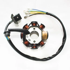 8 Poles Magneto Flywheel Stator 150cc 200cc 250cc Engine PIT Quad Dirt Bike ATV - Picture 1 of 6