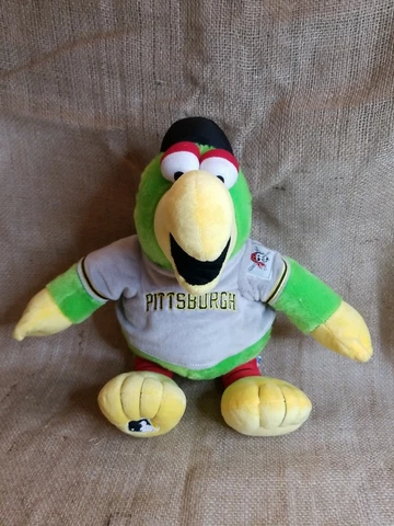 FOCO MLB Pittsburgh Pirates Mascot Parrot Plush Forever Collectibles EUC Cover