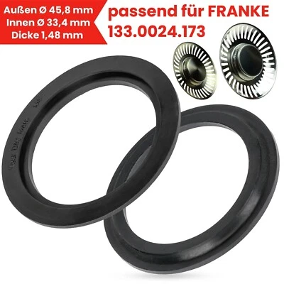 YOUR DAY MATE Dichtung Siebkorb Spüle passend für FRANKE 133.0024.173 Spülbecken Siebkörbchen