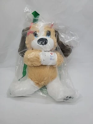First & Main Get Well Melancholy Melanie Dog Plush 14" Lovey Stuffed Animal Toy  - Image 1 of 4