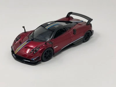 New Kinsmart 5" Pagani Huayra BC Livery Edition Diecast Model Toy Car 1:38 Red - Image 1 of 2