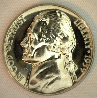 1959 Proof Jefferson Nickel 5c Five Cent Coin USA 5 Cents - Image 1 of 2
