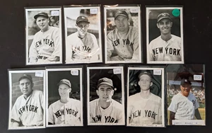 9 vintage George Brace 4x6 photos 1930-60's New York Yankees Names in Descrip - Picture 1 of 5