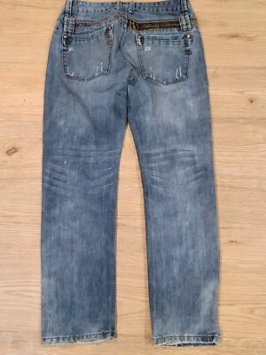 Jeans de mezclilla Takeshy Kurosawa talla 31x31 azul envejecido ¡¡LEER!!! Foto 1 de 4