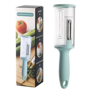 All-in-One Peeler for Fruit, Vegetables & Fish Scales, Steel Blade, Ergo Grip