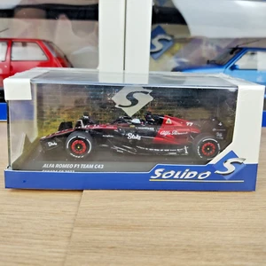 COCHE SÓLIDO F1 ALFA ROMEO C43 BOTAS CANADIAN GP 2023 1:43 NUEVO CAJA - Imagen 1 de 11