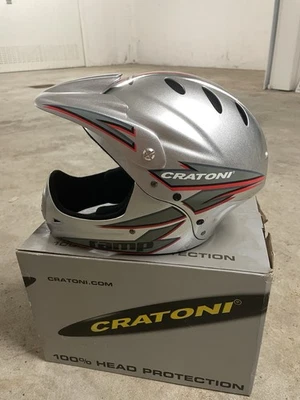 Casco Cratoni Ramp T‑071 Full-Face L/XL Argento - Immagine 1 di 4