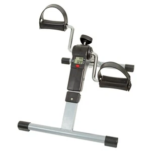Mini Exercise Bike Pedal Folding Under Desk Exerciser Arm Leg with LCD Screen - Picture 1 of 5
