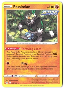 Passimian 088/198 SWSH06: Chilling Reign LP - Picture 1 of 2