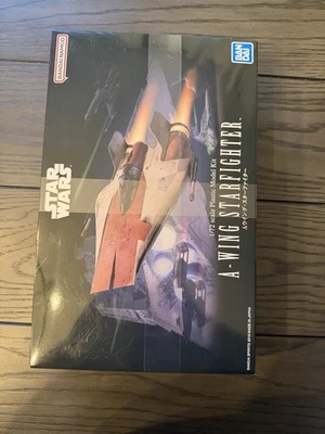 Bandai Star Wars A-Wing Starfighter 1/72 Plastic Model Kit - Complete - Image 1 of 4