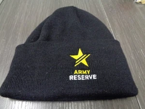 Army Reserve Beanie, Wintermütze, schwarz, Einheitsgröße, Unisex neu - Bild 1 von 6
