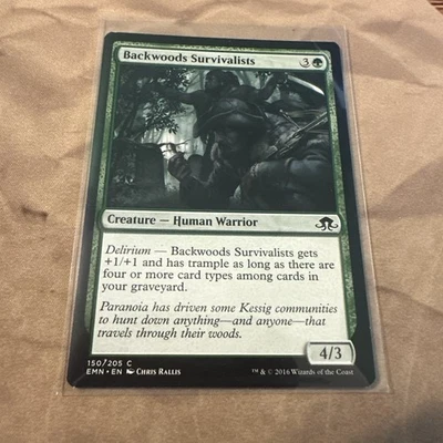 MTG Backwoods Survivalists Eldritch Moon Regular #150 - Image 1 of 2