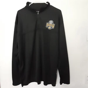 Maglione uomo SEC Championship Dr Pepper 2009 1/4 zip taglia large nero - Foto 1 di 9