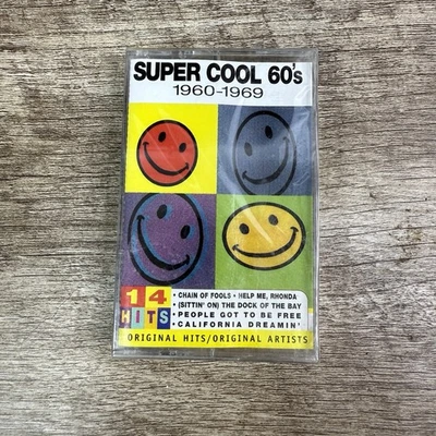 Super Cool 60's 1960-1969 Cassette Tape New Sealed Vintage Music - Image 1 of 4