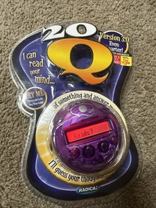Radica Mattel 20Q 20 Questions Version 3.0 Purple Electronic Game Sealed - Picture 1 of 2