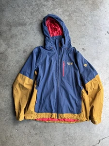 Mountain Hardwear Dragon's Back Insulated Jacket w/ Recco XL Blue Mustard DryQ - Bild 1 von 4