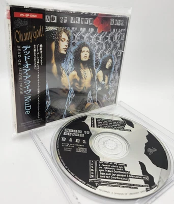 DEAD OR ALIVE Nude Japan 1st Press Rare Vintage CD 25 8P-5160 w/OBI 12track 1988 - Image 1 of 4