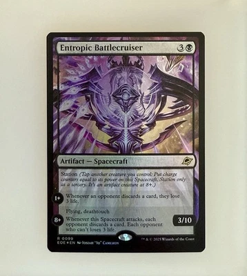 Magic the Gathering: Entropic Battlecruiser Edge of Eternities Foil NM - Image 1 of 2