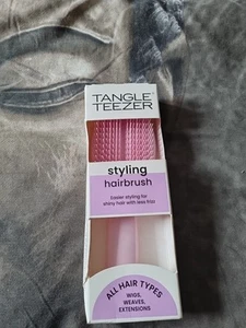 Tangle Teezer Styling Brush For All Hair Types Wigs, Weaves And Extentions Pink - Picture 1 of 3