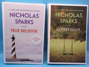 Two Great Novels by Nicholas Sparks: True Believer & At First Sight (2016) - Imagen 1 de 3