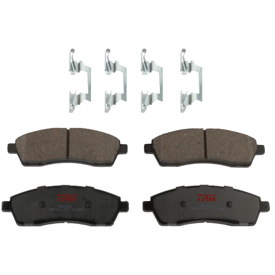 Juego de pastillas de freno traseras de 2 ruedas TXM0757 TRW para camioneta F250 F350 Ford Excursion Foto 1 de 1