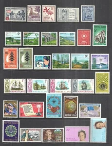 NORFOLK ISLAND VARIOUS MNH ISSUES 1959 - 1980 (LOT B) - Picture 1 of 2