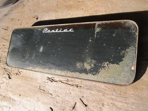Vintage 1940's 50's Pontiac Clip-On Sun Visor Vanity Car Mirror Rat Rod - Picture 1 of 4