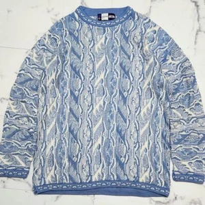 [COOGI] Vintage 3D Knit [1990s-] Super Rare multicolor SIZE 2XL cotton  - Picture 1 of 10
