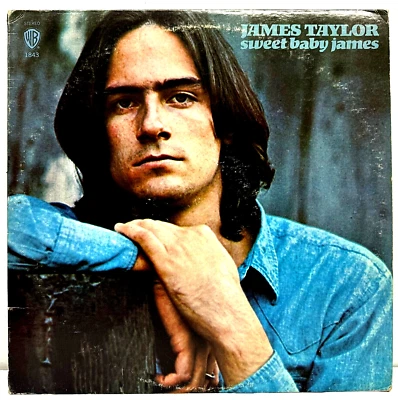 James Taylor Sweet Baby James 1970 Vinyl Warner Bros Records - Image 1 of 4