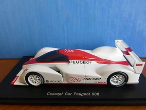 Peugeot 908 HDI V12 FAP Concept Car Salon de Paris 2006 Spark S1270 1/43 Resina - Imagen 1 de 1