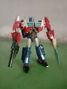 Transformers Prime First Edition Voyager Optimus Prime - Picture 1 of 12