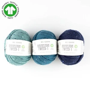 BC Garn HAMELTON TWEED 1 DK weight yarn - 50 gr / 1.8 oz - 100m / 109 yards - Picture 1 of 20